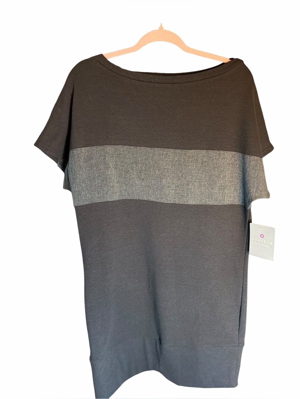 Athleta Energize Boat Neck Tunic Dress